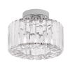 Glamour plafon natynkowy Vetro LP-2910/1C CH okrągły chrom