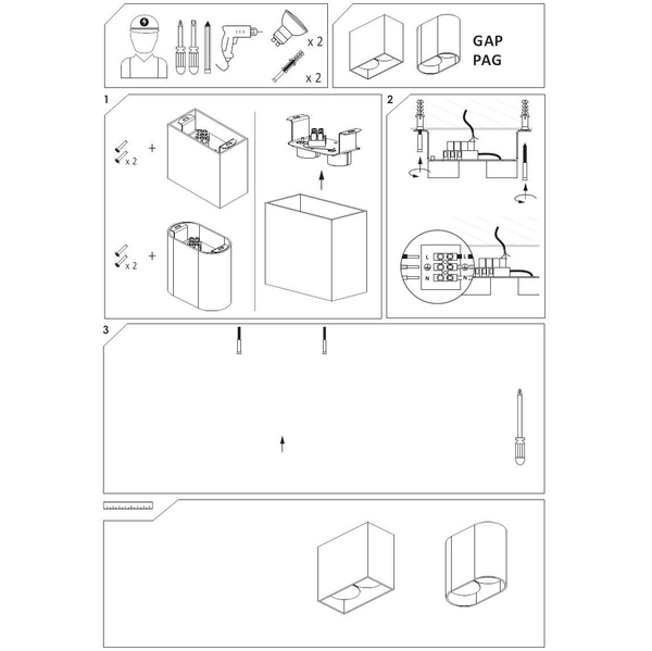 Downlight LAMPA sufitowa PAG 9387 Nowodvorski metalowa OPRAWA spot biała