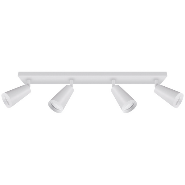 Lampa sufitowa Sana 4147 Ideus reflektorki na listwie białe
