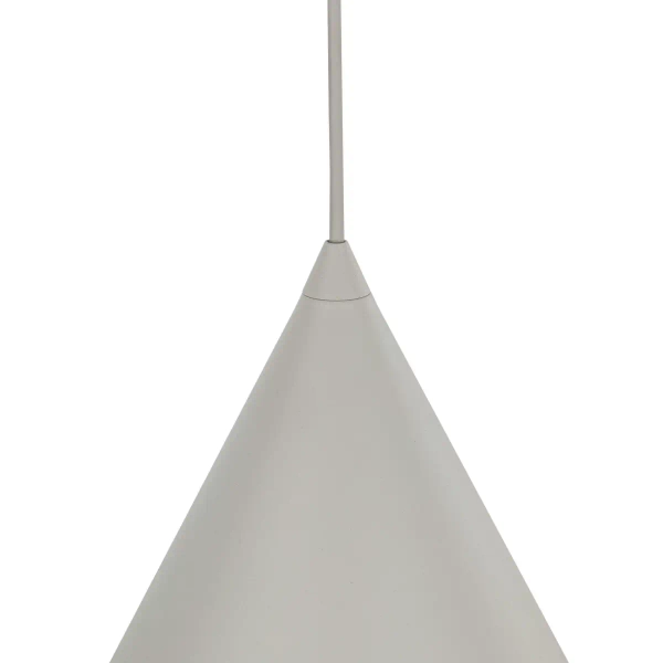 Wisząca lampa trójkątna CONO 10056 do salonu beżowy