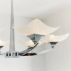 Lampa sufitowa do jadalni Ayres AYRES-6CH chrom przezroczysty