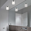 Plafon lampa sufitowa CAYO 9505 łazienkowa OPRAWA szklana tuba IP44 chrom