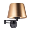 Ścienna lampa Glory 6482 TK Lighting regulowana tuba czarna złota