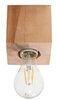 Drewniana LAMPA sufitowa SL.0675 ekologiczna OPRAWA kostka downlight cube