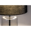 Nowoczesna stołowa lampa Rien 74049 szklana tuba ombre czarny