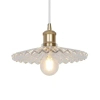 Szklana lampa wisząca TORINA 2213183000 nad stół przezroczysta