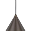 Zwieszana lampa stożkowa CONO 10037 do salonu brązowy