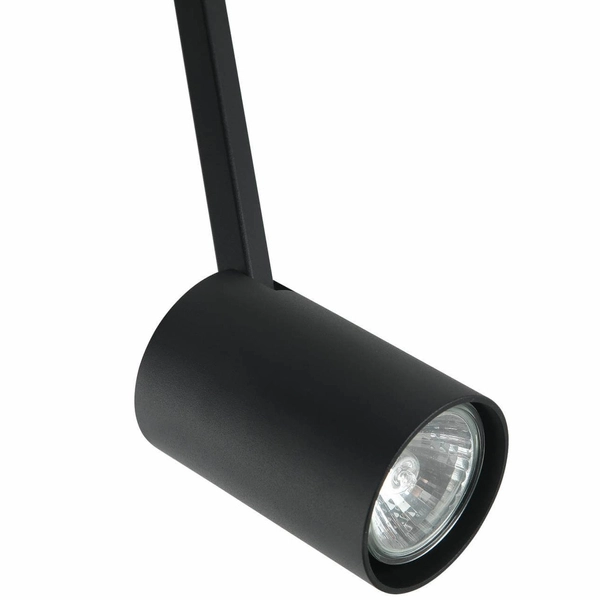 LAMPA sufitowa Tuka Nero L Orlicki Design regulowana OPRAWA metalowa downlight tuba czarna