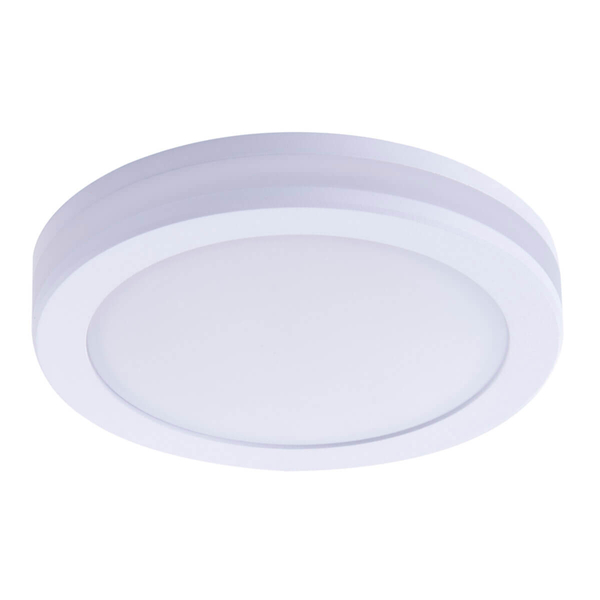 Podtynkowa lampa do łazienki GALATA AZ4380 LED 9W 3000K IP44 okragła biały