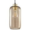 Owalna lampa wisząca loft Marco 3314 TK Lighting szklana brązowa czarna