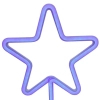 Dziecięca lampka stołowa Neon FM-NB20 Zumaline LED star gwiazda niebieska