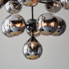 Molekułowa lampa wisząca Oscar 101148 balls czarny przydymiony