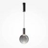 Lampa wisząca Nebula MOD182PL-L4B3K LED 4W 3000K czarna przydymiona