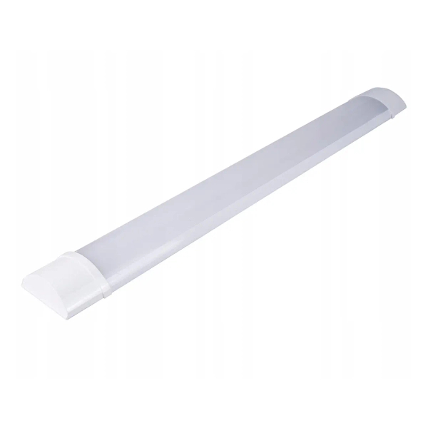 Natynkowa lampa do garażu 30cm 9W 4000-4500K świetlówka biała podłużna listwa SLP2894