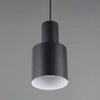 Wisząca lampa Agudo 319400132 Trio walec tubka do kuchni czarna