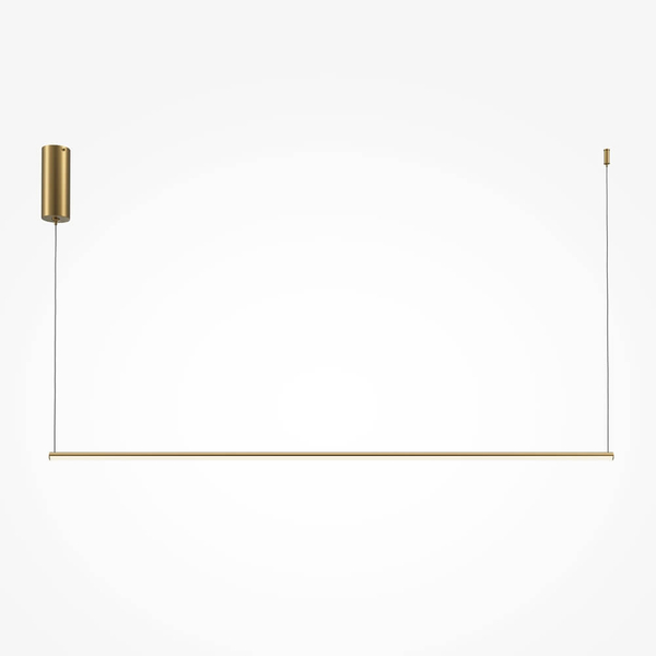Podłużna lampa Halo MOD246PL-L24BSK Maytoni LED 16W 3000K mosiądz