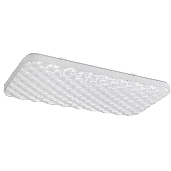 Prostokątny plafon ledowy Eldrick 3087 sufitowa lampa 36W 4000K biała