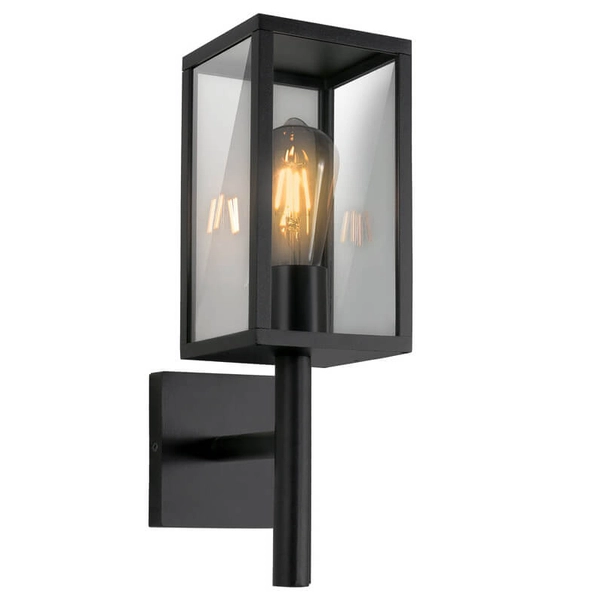 Lampa ścienna ogrodowa Hosta 21-32263 Candellux IP44 loftowa czarna