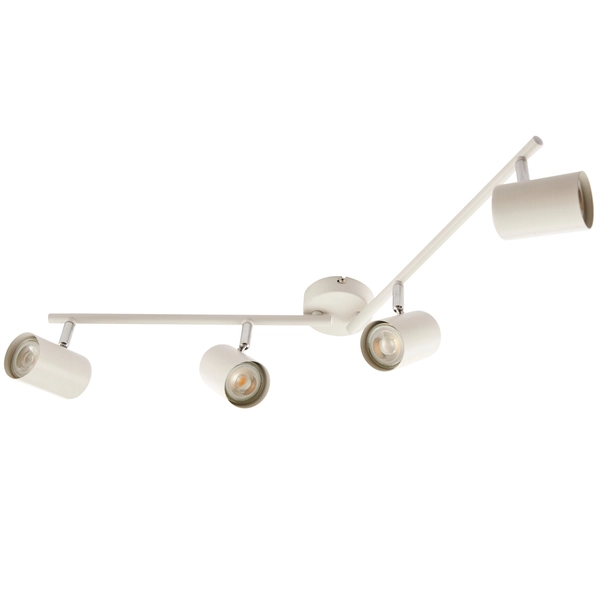 Lampa sufitowa reflektorki Arezzo 73686 Saxby biała chrom