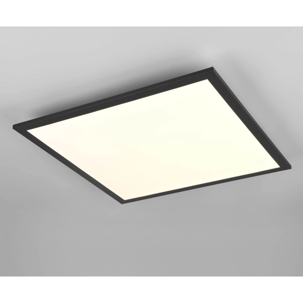 Kwadratowa lampa sufitowa Beta R67664532 LED 18W 2700-6500K czarny