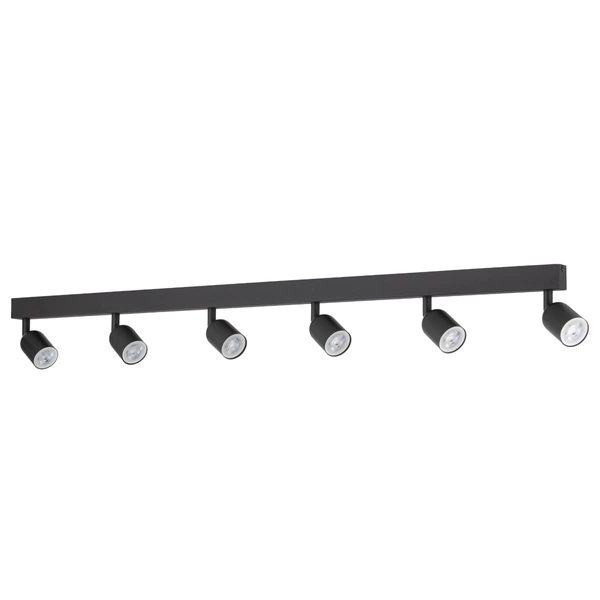 Wielopunktowa lampa sufitowa Top 1019 TK Lighting reflektorki czarna outlet