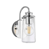 Szklany kinkiet Braelyn QN-BRAELYN1-PC Quintiesse IP44 chrom