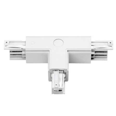 T-ŁĄCZNIK szynoprzewodu prawy 8126 Shilo do 3-fazowej szyny biały