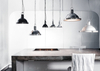 Industrialna LAMPA wisząca NAUTILIUS M 10265101 Kaspa metalowa OPRAWA okrągły ZWIS na łańcuchu biały