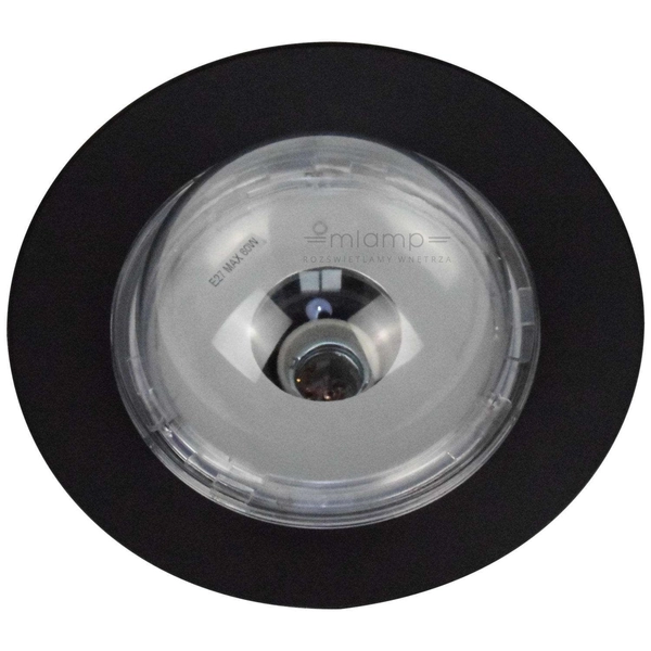 Zewnętrzna LAMPA sufitowa OSLO 8716 Rabalux ogrodowa OPRAWA industrialna outdoor IP44 czarna