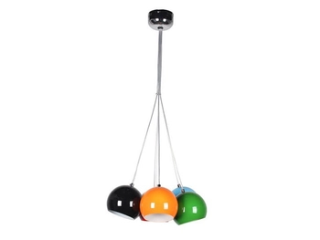 Salonowa lampa wisząca Noa kule balls do salonu multikolor