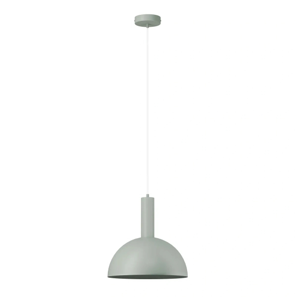 Wisząca lampa szałwiowa VITRUM metalowa 1xE27 do sypialni kopuła 41557