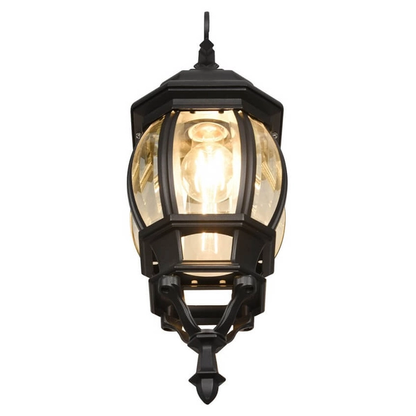 Lampa na elewację Elvo 206960132 tarasowa IP23 czarna