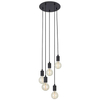 LAMPA wisząca SKY 107467 Markslojd metalowa OPRAWA industrialny ZWIS kaskada czarna