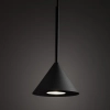 Wisząca lampa trójkątna CONO 10304 do salonu czarny