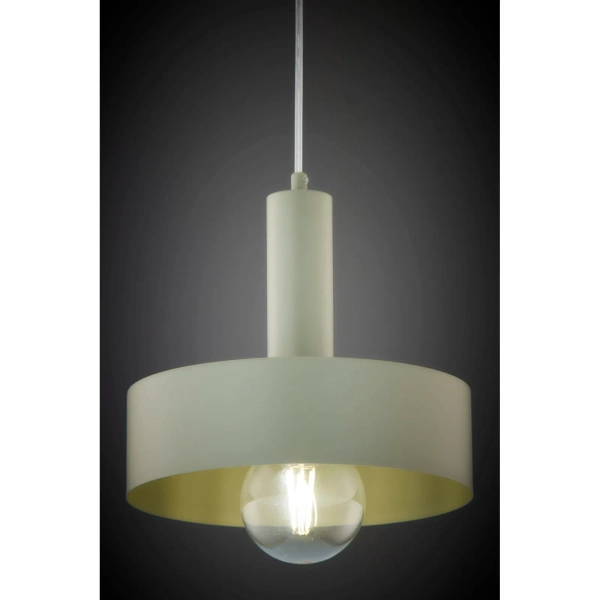 Wisząca lampa szałwiowa VITRUM metalowa 1xE27 do jadalni koło 41547