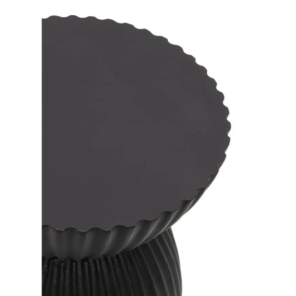 Nowoczesny stolik kawowy TURNO MM001501100322 czarny tworzywo 36cm