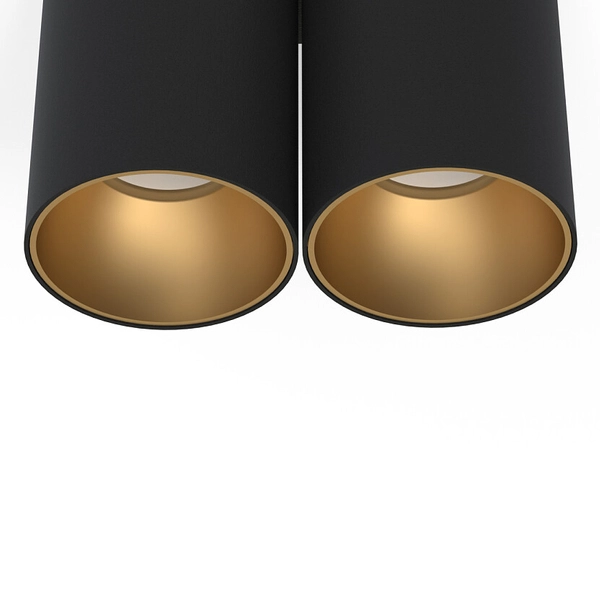 Tuby natynkowe czarne Eye Tone 8087 sufitowa lampa do salonu