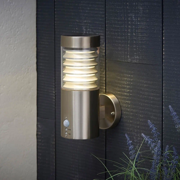 Ogrodowa lampa ścienna Equinox LED 72916 LED 11,5W 4000K IP44 srebrny