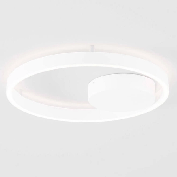 Wisząca lampa nad wyspę SORATA LE44751 LED 14W 3000K talerz biała