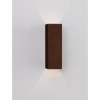 Lampa ścienna góra-dół do ogrodu ISOVIRA LE75225 LED 4W 3000K IP54 rdzawa