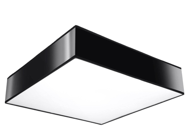 Plafon LAMPA sufitowa SL.0139 kwadratowa OPRAWA natynkowa czarna