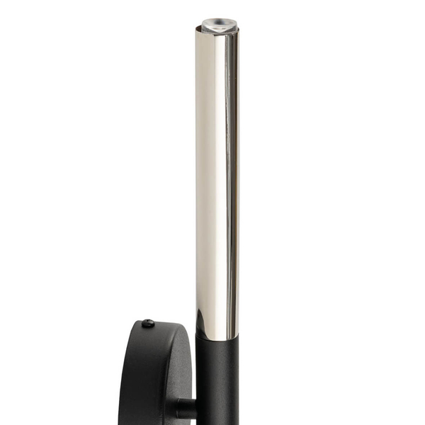 Lampa ścienna Sopel 40736 Sigma góra-dół do gabinetu czarna srebrna