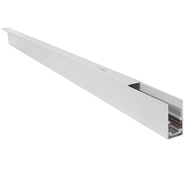 Magnetyczny szynoprzewód natynkowy 825 Domeno LED metalowy biały