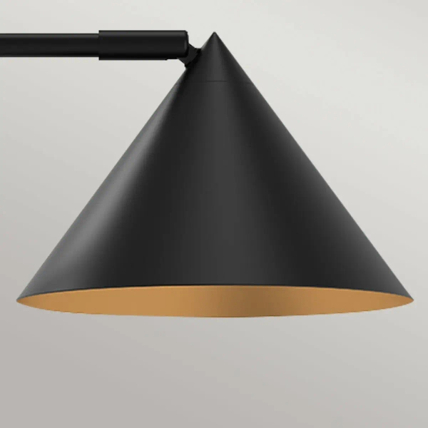 Nocna lampa sypialniana Remyck ALM-REMYCK-TL-BK z przełącznikiem czarna