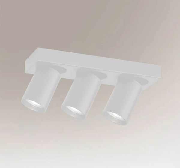 Regulowana LAMPA spot TARUMI 7974 Shilo sufitowa OPRAWA industrialne tuby metalowe czarne