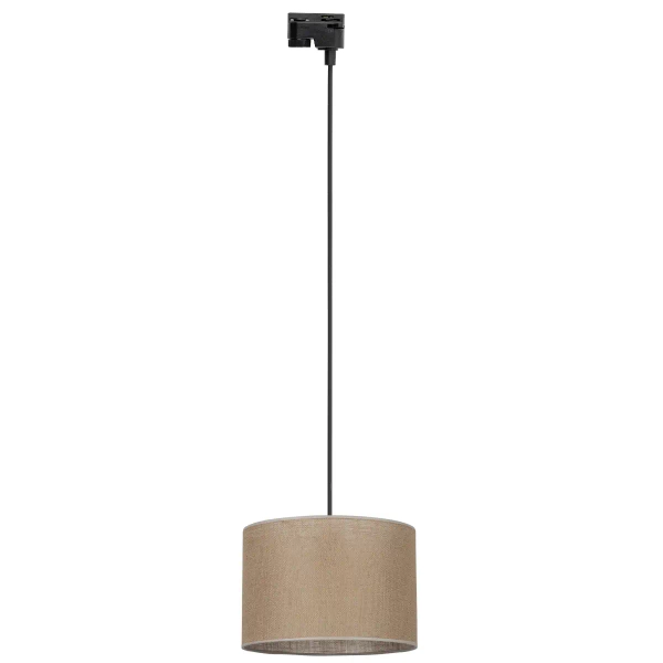 Wisząca lampa szynowa 1-fazowa Tracer 10672 z abażurem brązowa