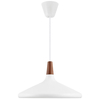 Skandynawska lampa wisząca Nori 2120823001 nad wyspę brązowy biały