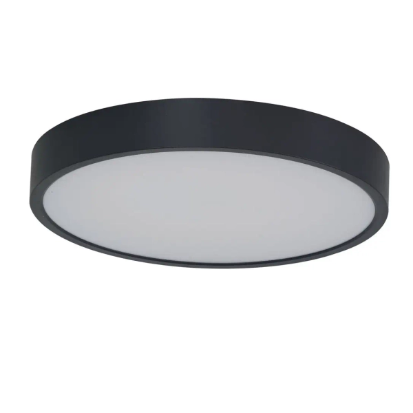 Nasufitowa lampa do łazienki PANDINO AZ6586 LED 32W 2800-6000K IP44 czarna
