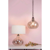 Lampa wisząca szklana ESAROSA ESA0110 przydymiony srebrny