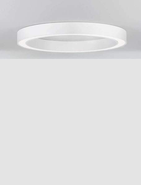 Minimalistyczna lampa sufitowa Claro LED 60W plafon biały